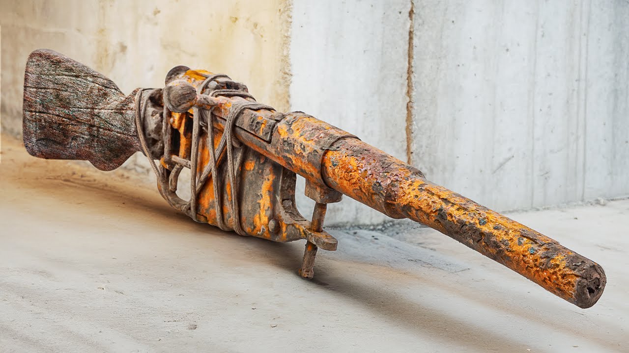 Old Rusty Rifle Restoration | Mosin Nagant