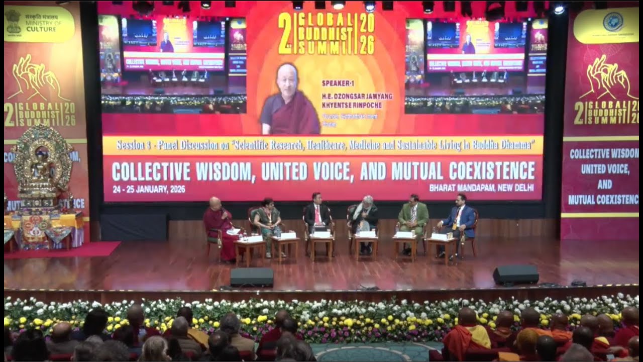 Dzongsar Khyentse Rinpoche's speech at the 2nd Global Buddhist Summit 2026