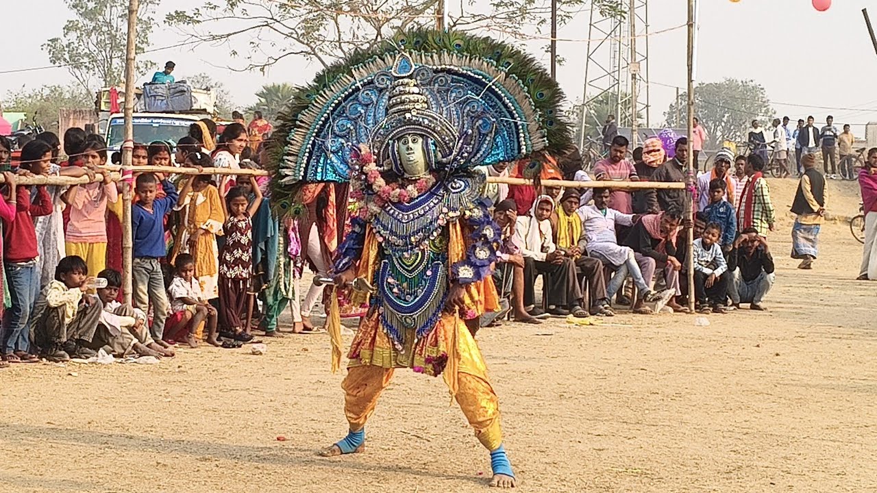 purulia chhau nach !! ostad tapan mahato chhao nach !! tapan kumar mahato krisan nach !!