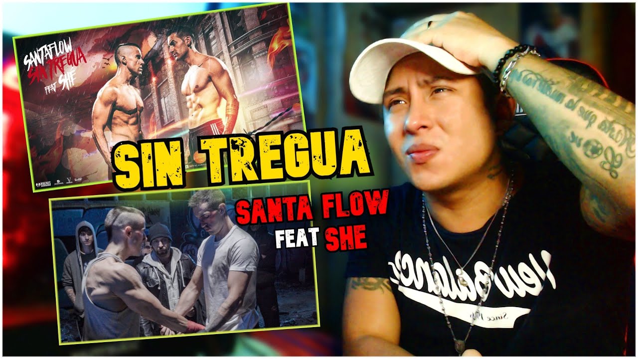 Santaflow - Sin Tregua ( ft. SHÉ ) VIDEOCLIP OFICIAL (REACCION DE UN ARGENTINO) 😱💪