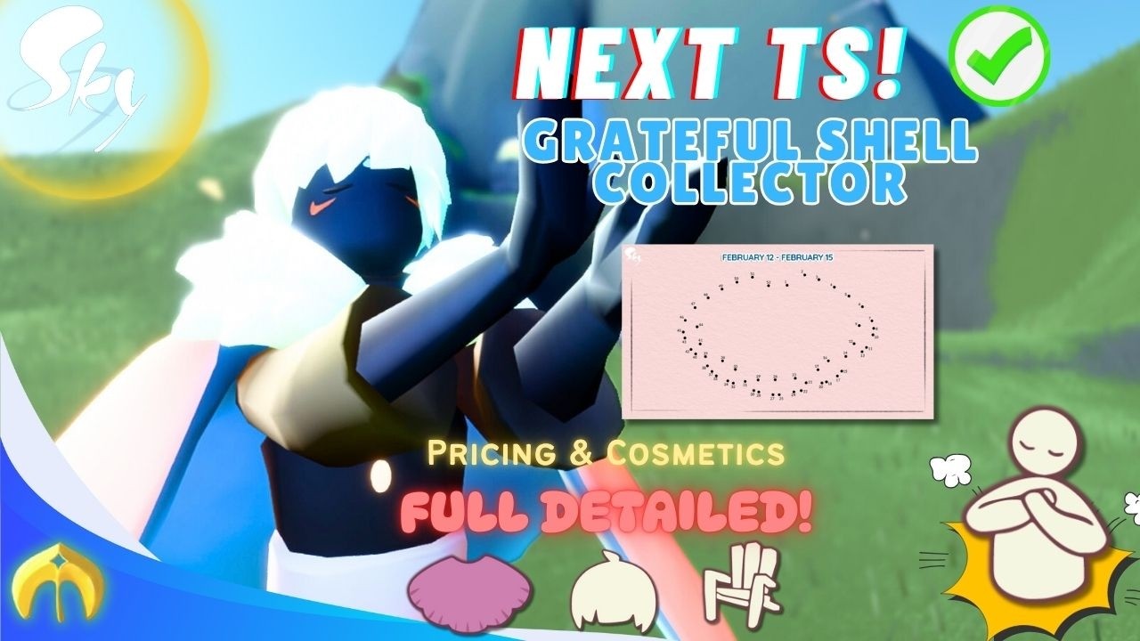 Скоро появится TS Grateful Shell Collector! ✅ Полный прайс-лист, даты и все подробности | Sky COTL