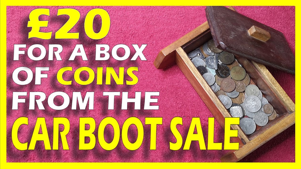 I Paid £20 For A Box of Coins From a Car Boot Sale  - Was it Worth it?
