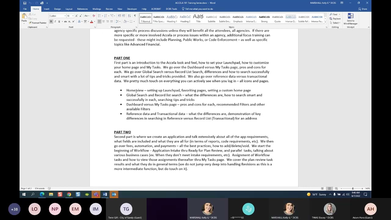 Accela 101 session 1 of 3