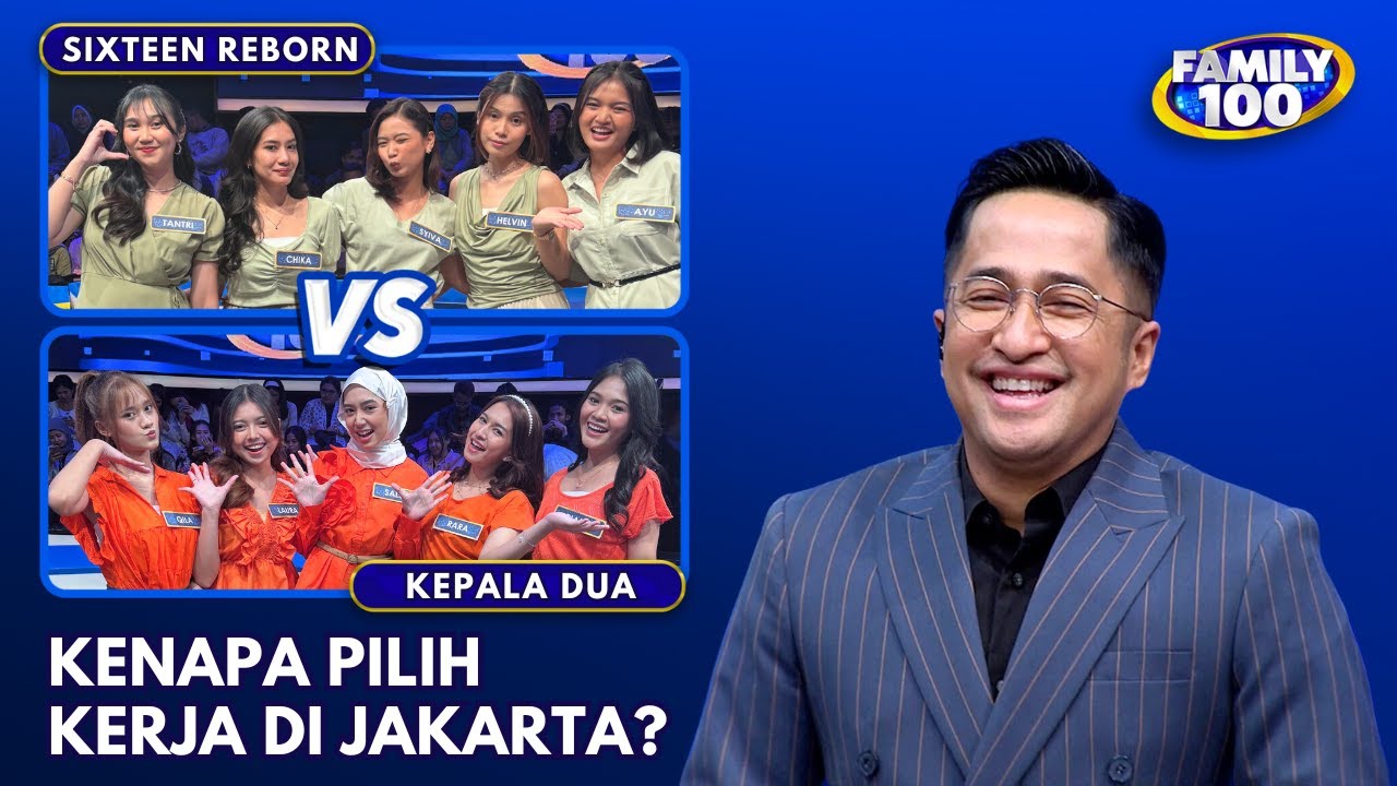 WOW! Ini Alasan Orang Pilih Kerja di Jakarta Selain Gaji Besar! - Family 100 (21/12/2024)