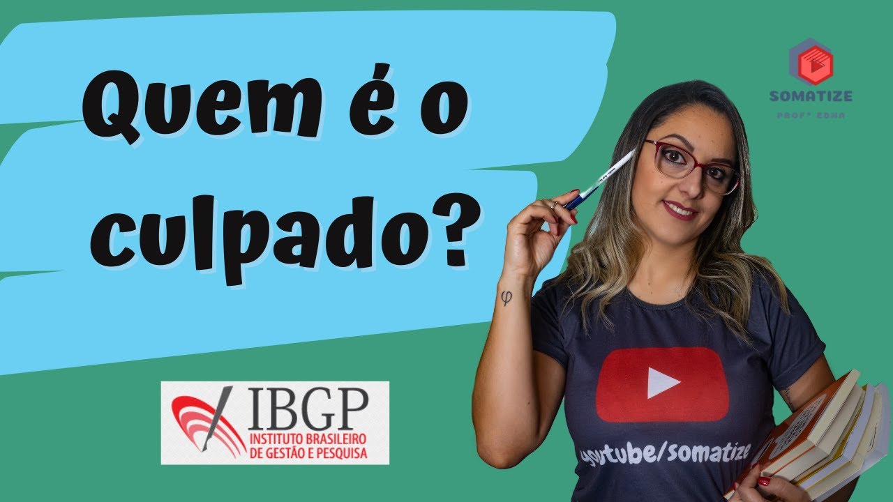 Quem é o mentiroso? Raciocínio lógico - IBGP - Somatize - Professora Edna Mendes