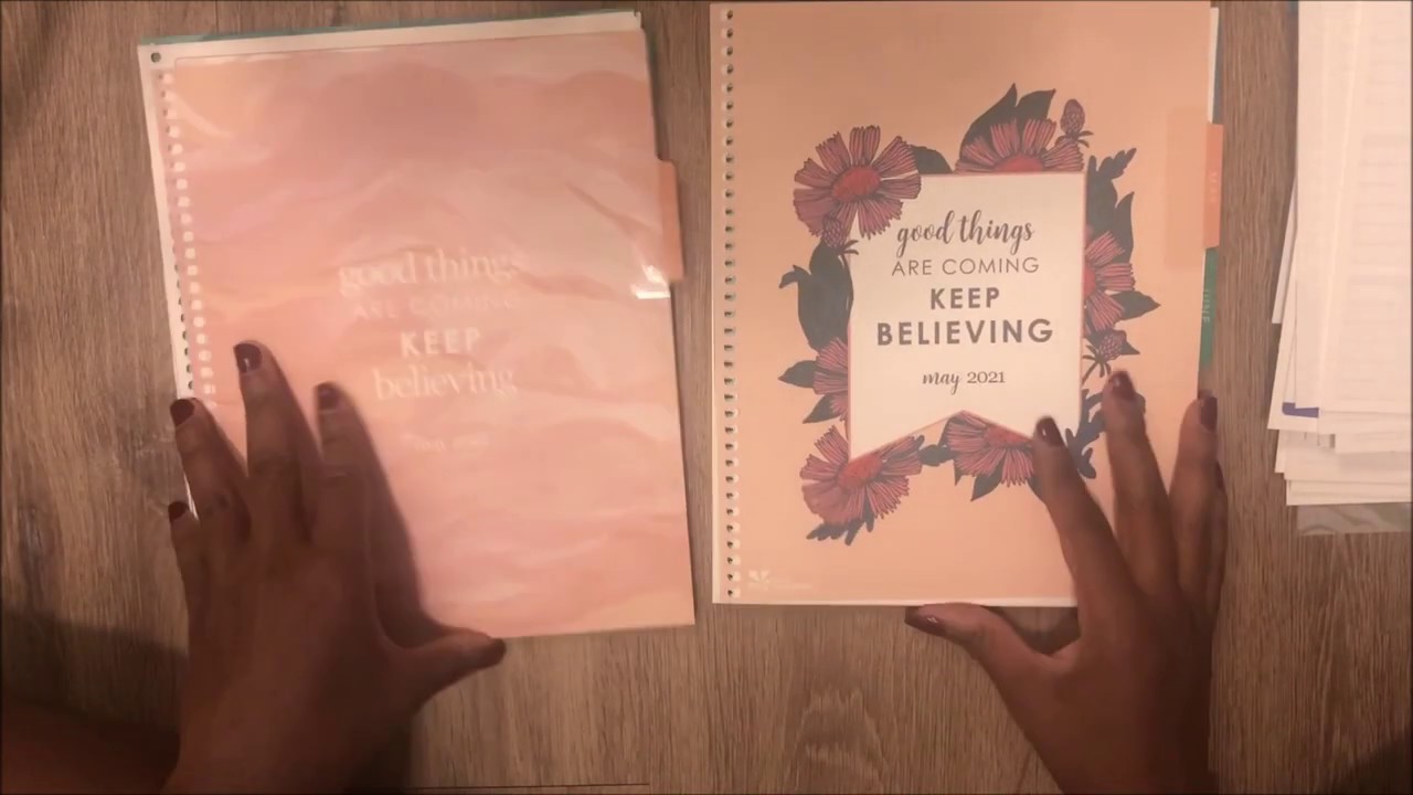 Frankenplanning| 2020-2021 Erin Condren Life Planner Colorful Layers Flower Power & Academic Planner