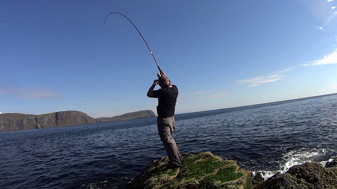 Clear water tactics... Rock fishing Skye.