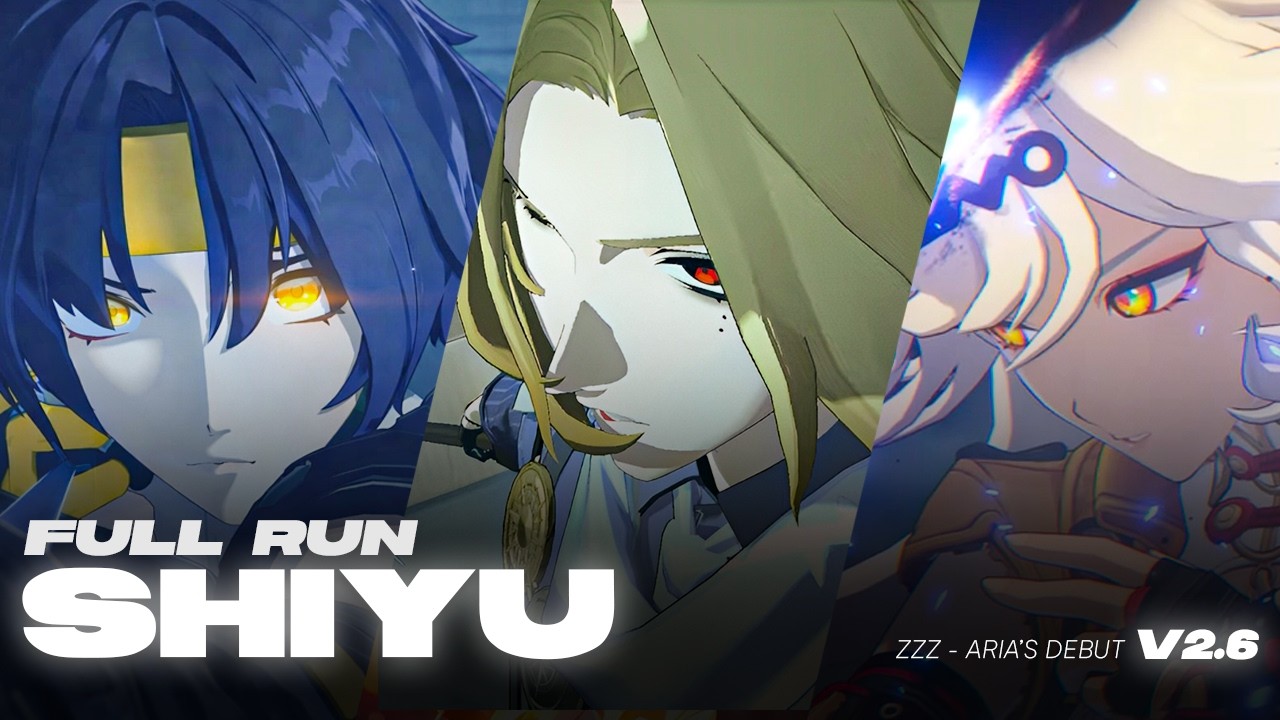 Harumasa vs Evil Robot Eous / Hugo & Yixuan Teams | 4K | Shiyu 2.6 Full Run | Zenless Zone Zero