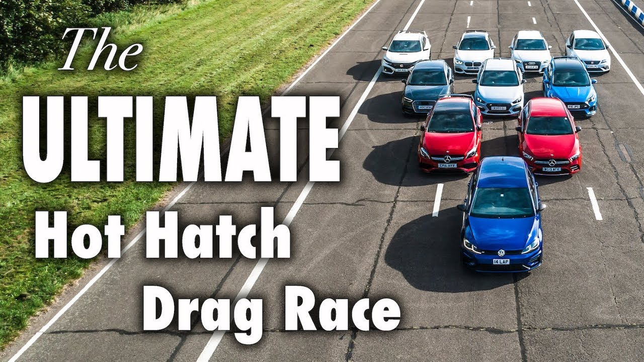 The ULTIMATE Hot Hatch Drag Race