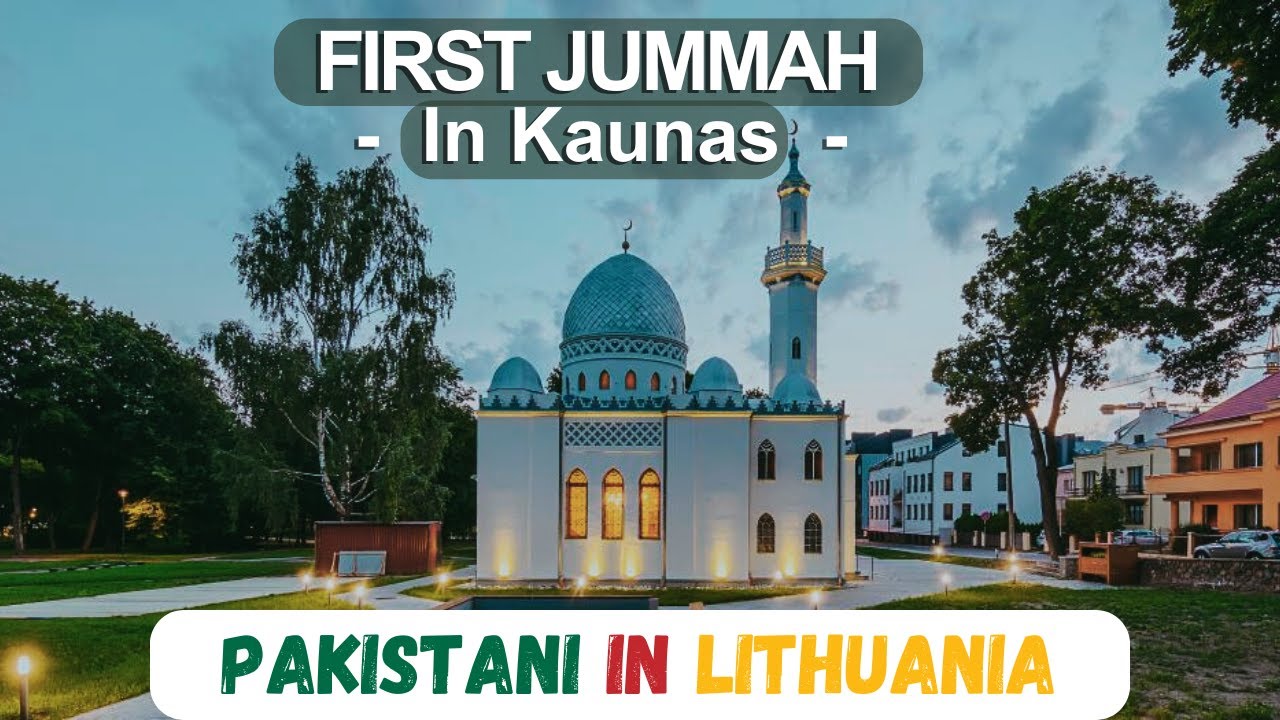 First Jummah in Kaunas 🇱🇹 | Pakistani students in Lithuania 🇵🇰🇱🇹 | Mosque in Lithuania