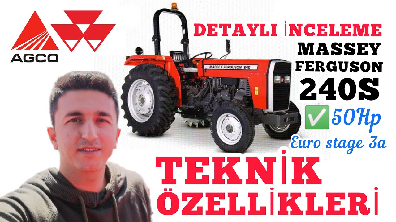 MASSEY FERGUSON 240S TEKNİK ÖZELLİKLERİ