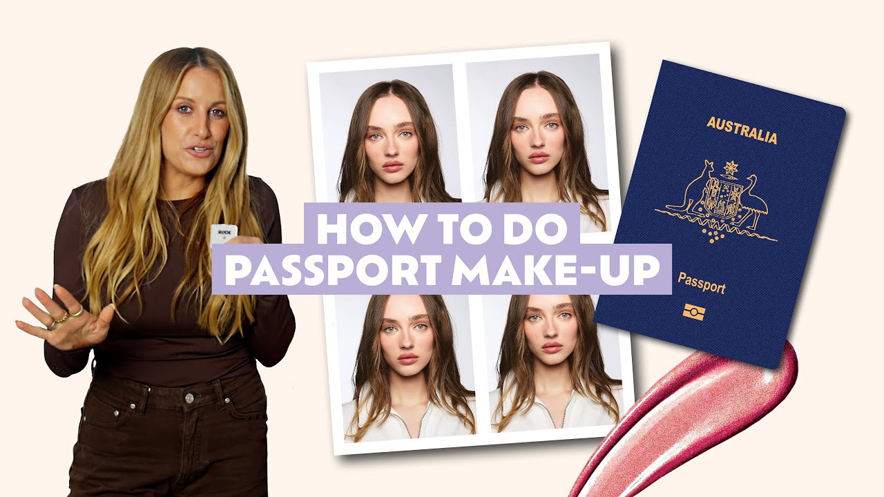 How to do passport photo makeup with Jade Kisnorbo