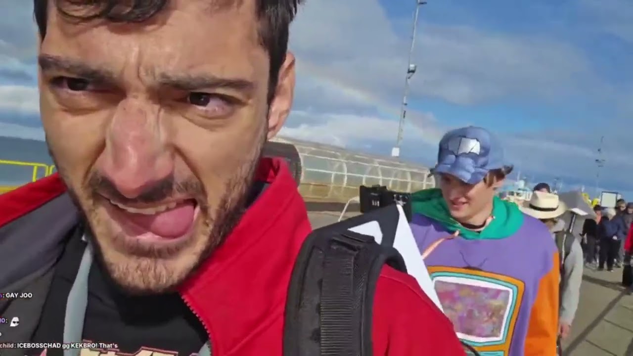 Ice Poseidon IS NOW ON LAND | GETS A HOTEL | GOES AND GETS CHOCLATE AND NICOTINE 🇨🇱