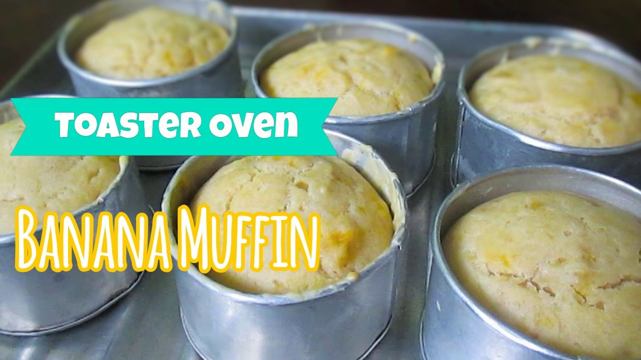 Toaster Oven Banana Muffin