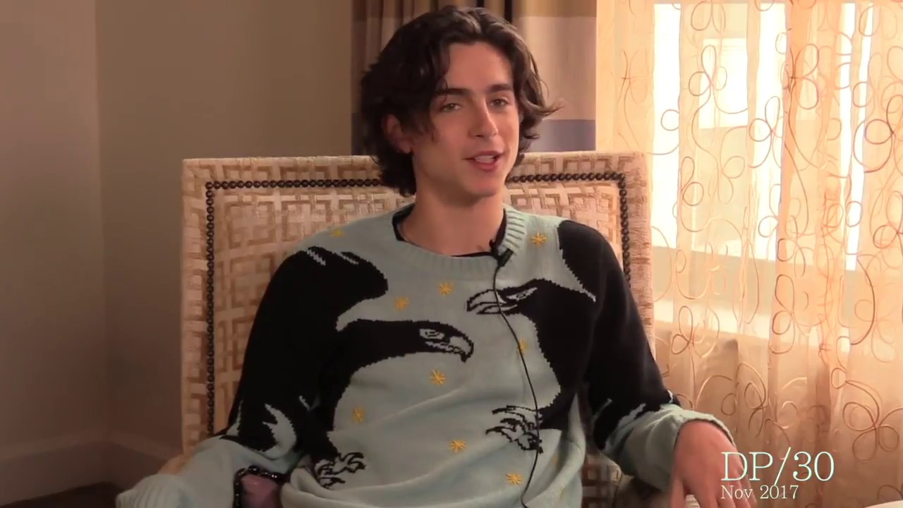 timothée chalamet saying 