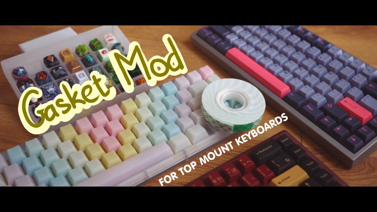 Making any Top Mounted Keyboard Gasket Mounted | Experiment on Gasket Mount Mod