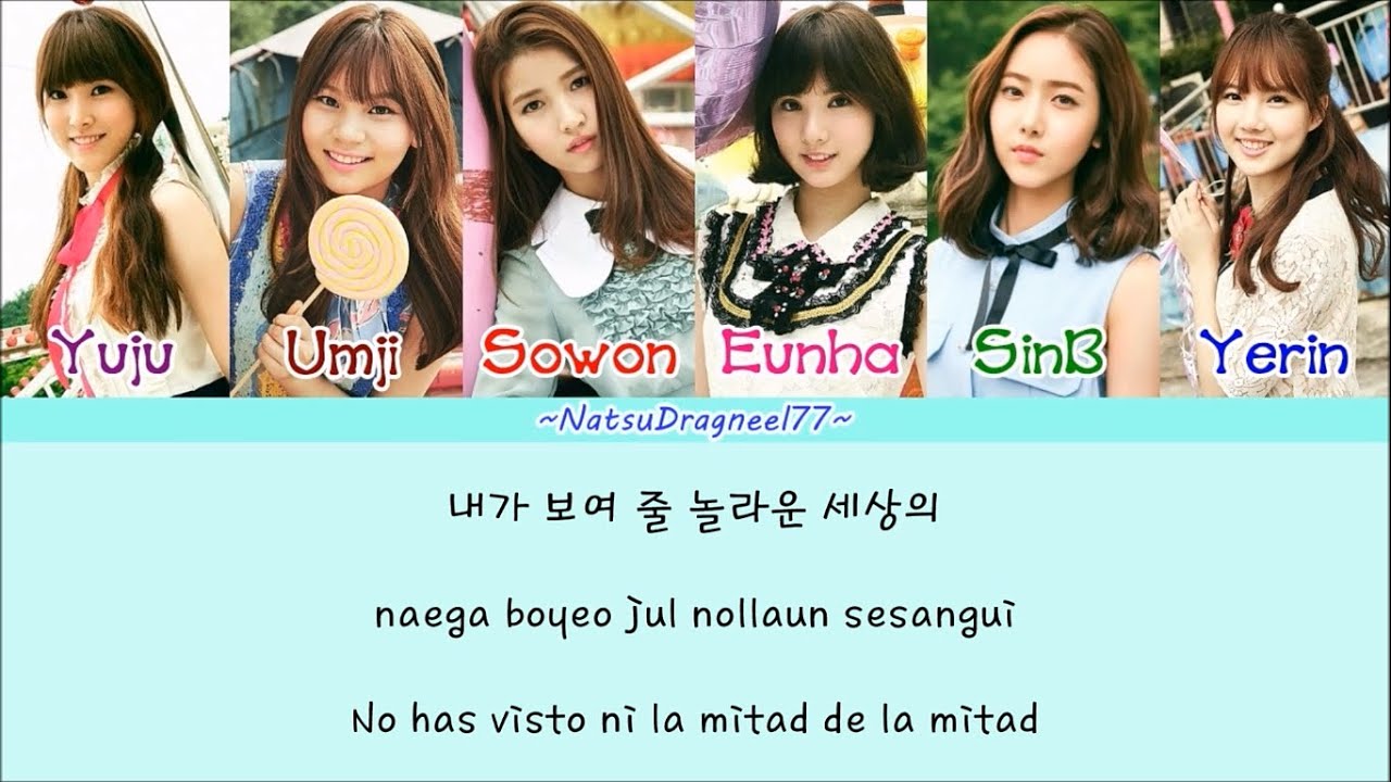 GFRIEND - LOL [Sub. Español + Hangul + Rom] Color & Picture Coded