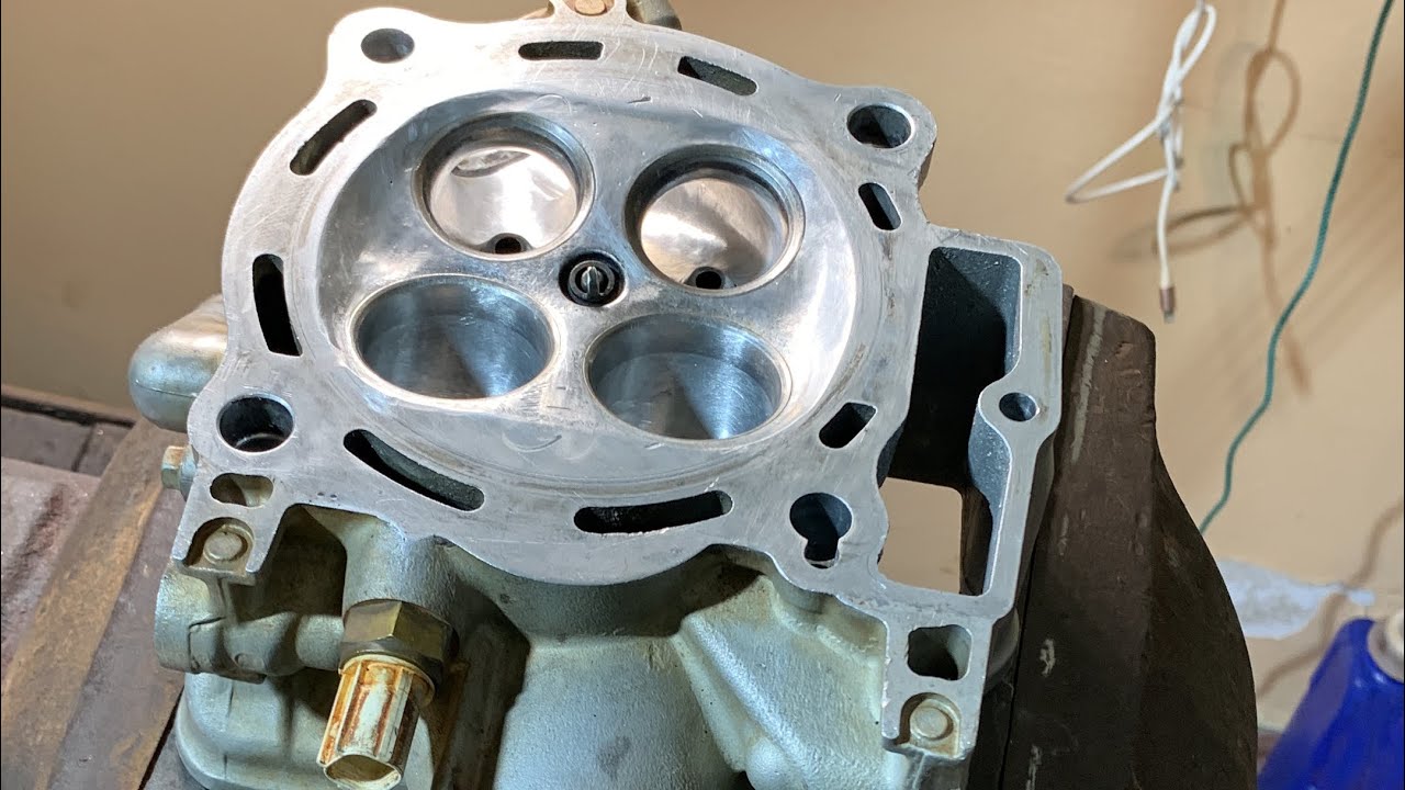 Pastilhamento cabeçote crf 450