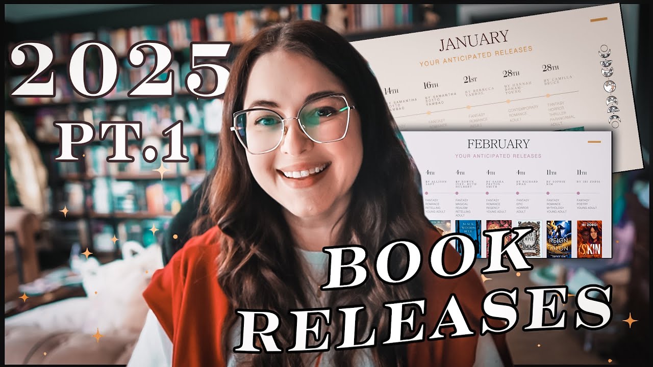 70 MOST ANTICIPATED BOOK RELEASES OF 2025: January - June 📆