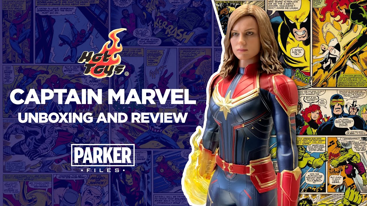 Hot Toys Captain Marvel Unboxing and Review