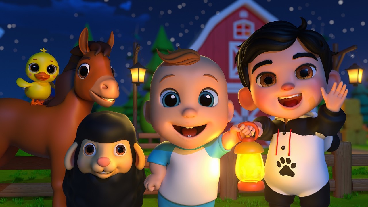 Les animaux de la ferme dorment ils ? LaLa aide les animaux comptine | Chansons pour enfants