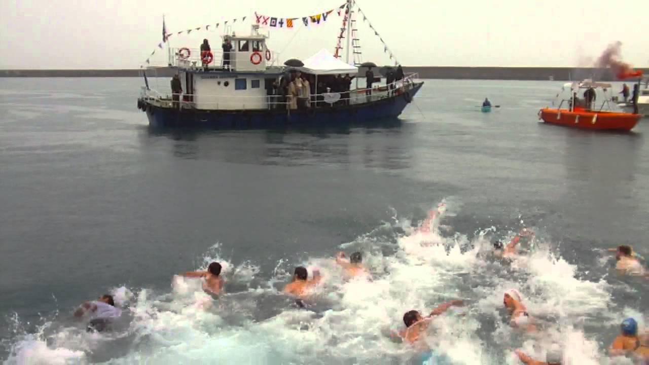 Θεοφάνια στην Καλαμάτα 2013 παρουσία Σαμαρά