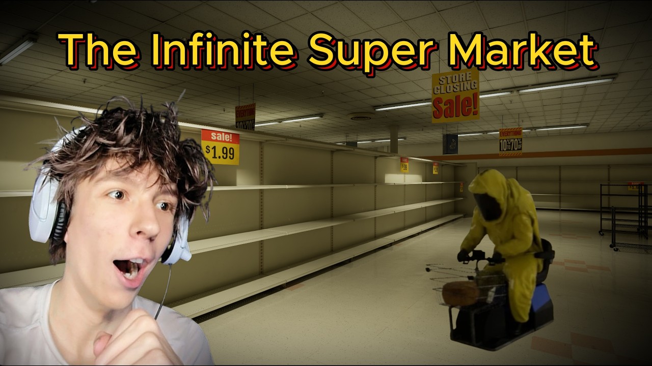 The Infinite Super Market Is HERE! | Backrooms Escape Together