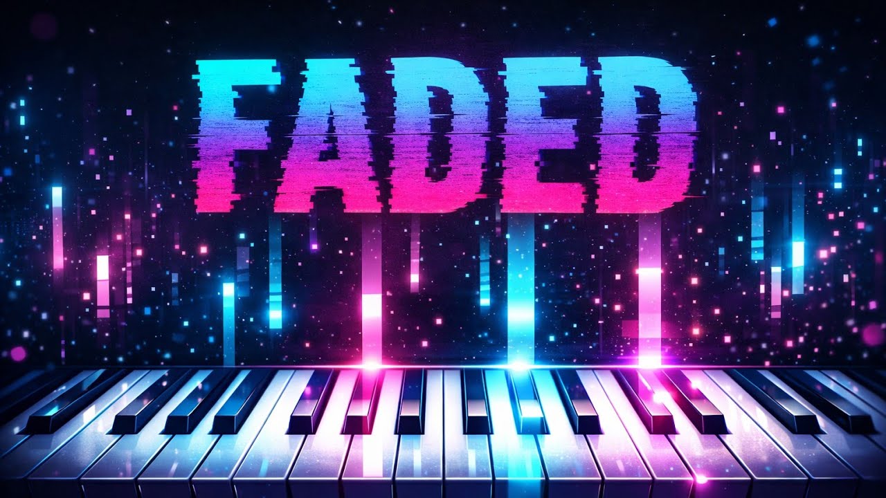 FADED Alan Walker song piano play Ezra Joe 🎹