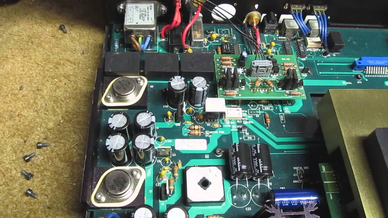 Krell KPS 20i cd player restoration