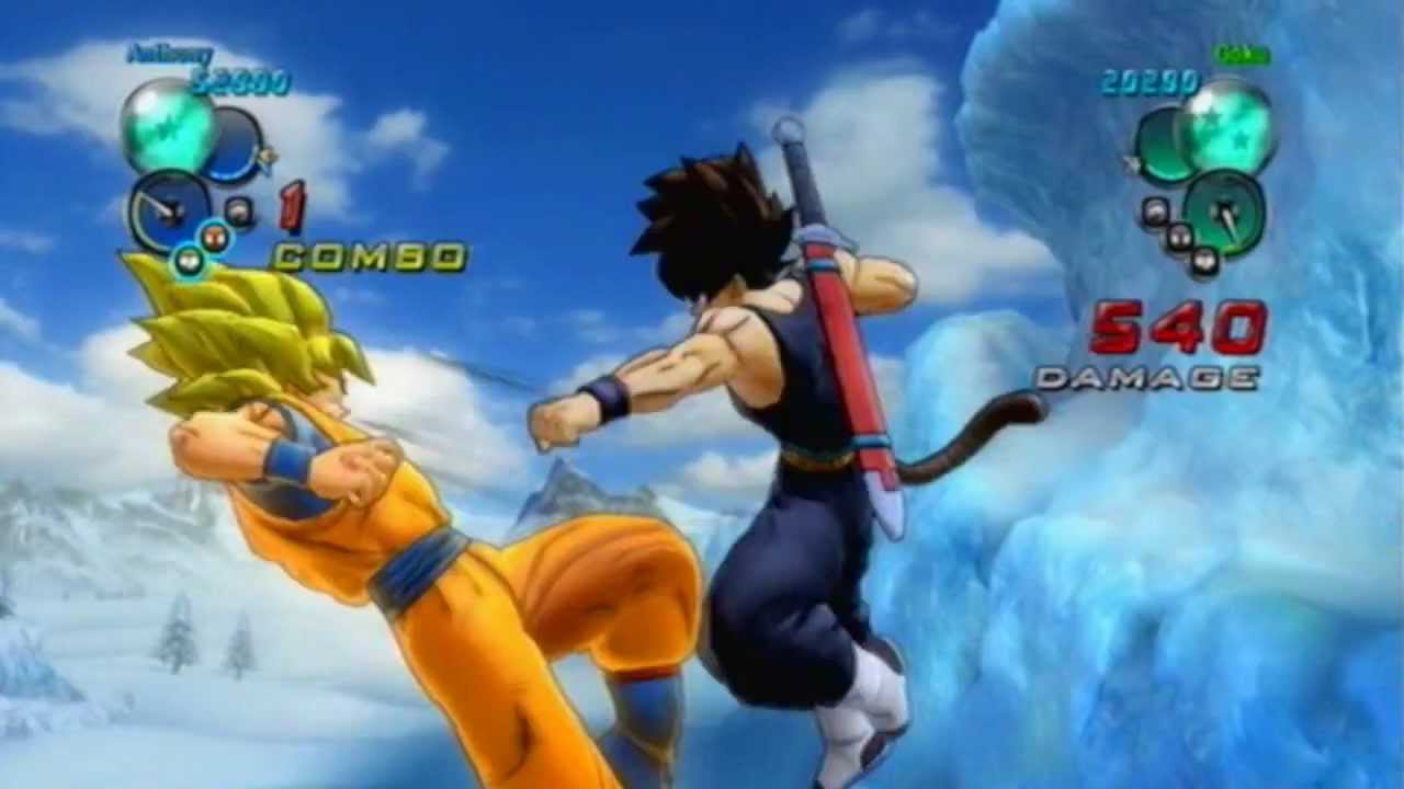 Dragon Ball Z Ultimate Tenkaichi: Anthony Vs Goku & Vegeta.