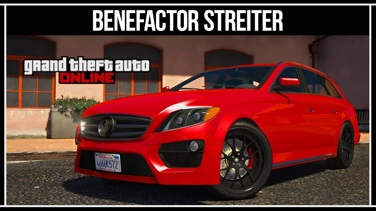 GTA Online: Новый автомобиль Benefactor Streiter