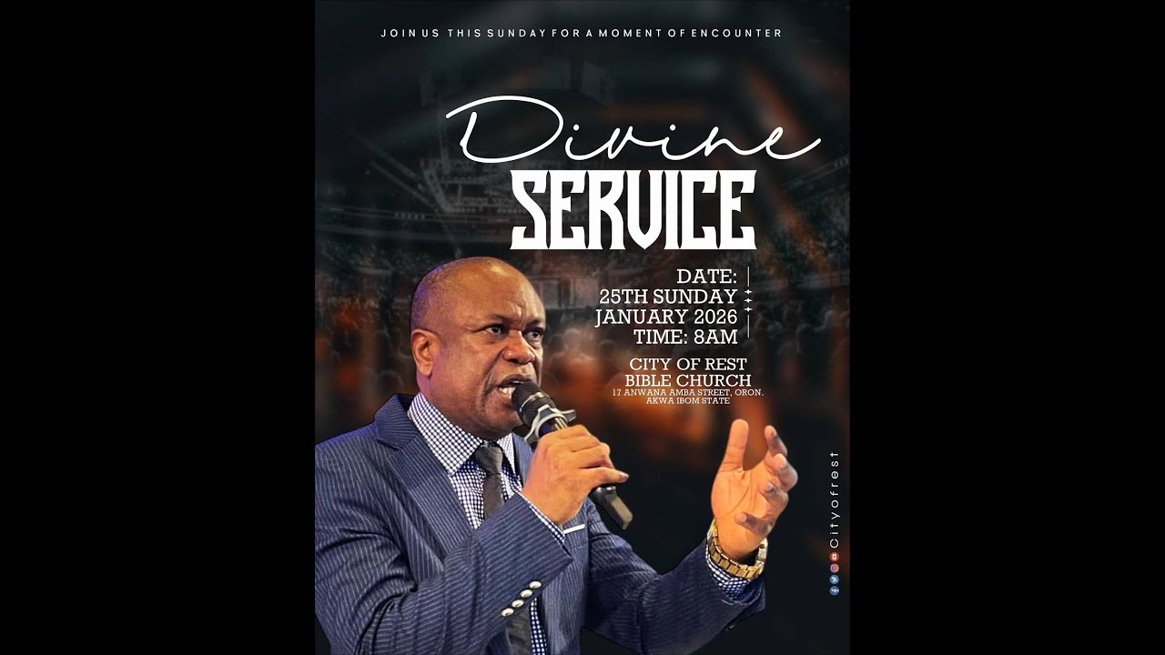 CITY OF REST || DIVINE SERVICE  || 25-01-2026
