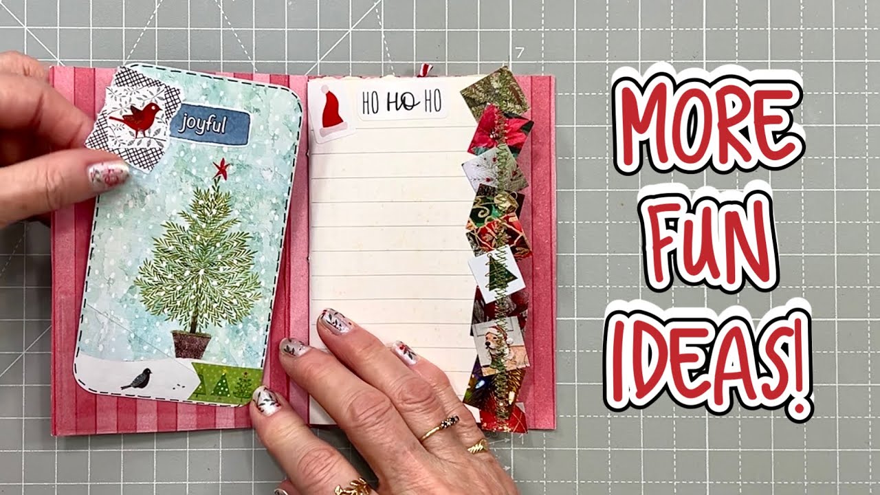 Christmas Candy Box Journal Flip-through🎄More Ideas + Giveaway