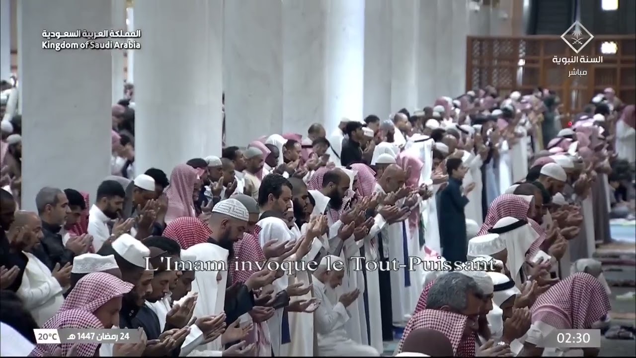 دعاء القنوت من المسجد النبوي بالمدينة | الشيخ محمد برهجي | ليلة ٢٤ رمضان ١٤٤٧هـ