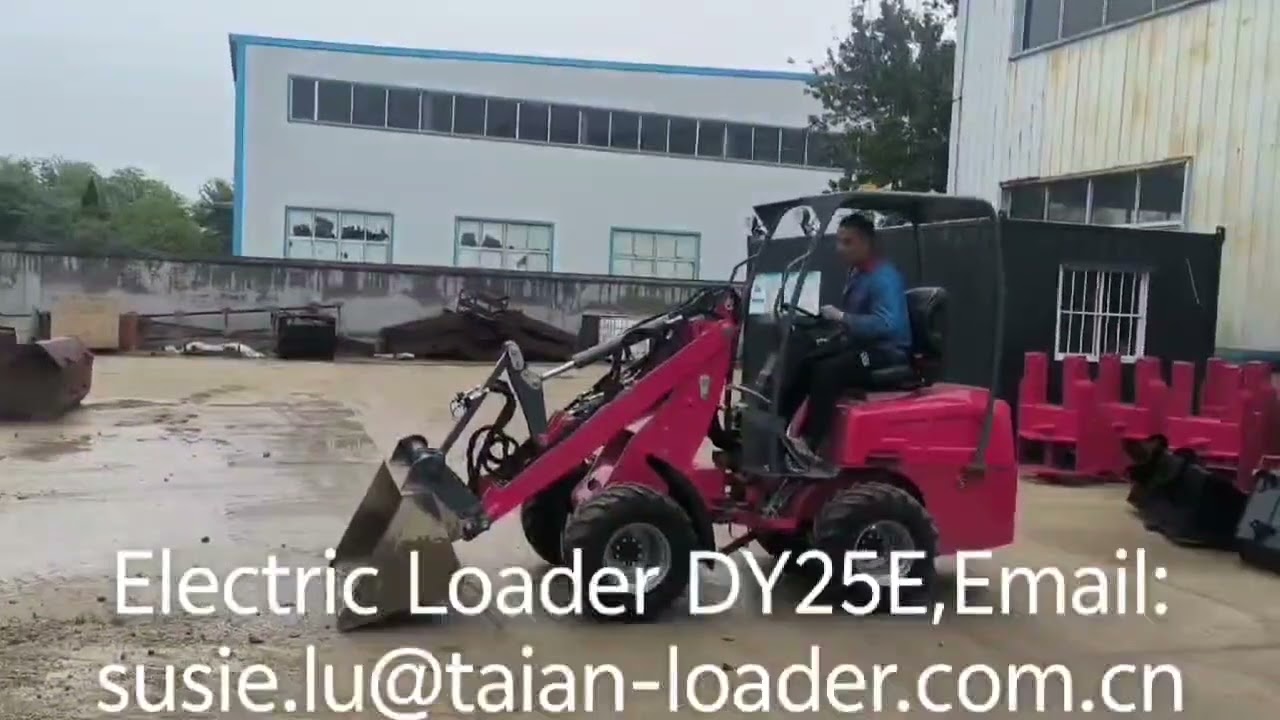 Electric Loader DY25E with lithium battery, please contact: susie.lu@taian-loader.com.cn