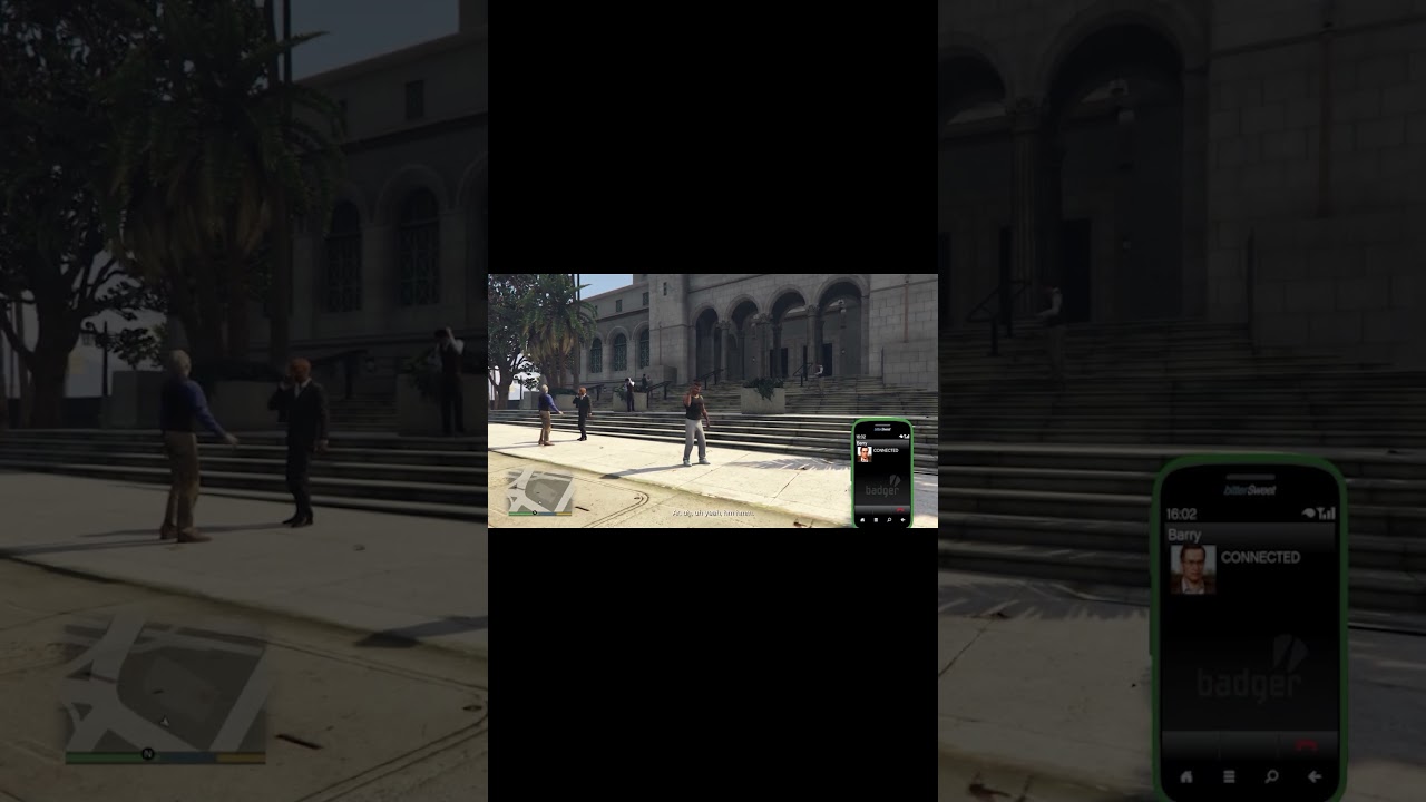 GTA 5 - Franklin calls Barry [Last phone call]