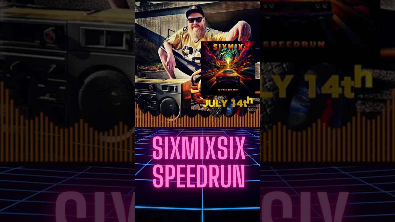 SIXMIXSIX - Speedrun - PsyWave - #synthwave #psywave #psytrance / Out Friday 07/14/2023