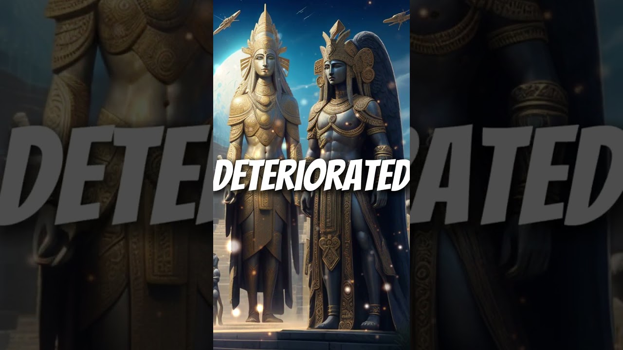 🌌 Unraveling the Mysteries of the Anunnaki: Ancient Gods of Power! 🌟 #shorts