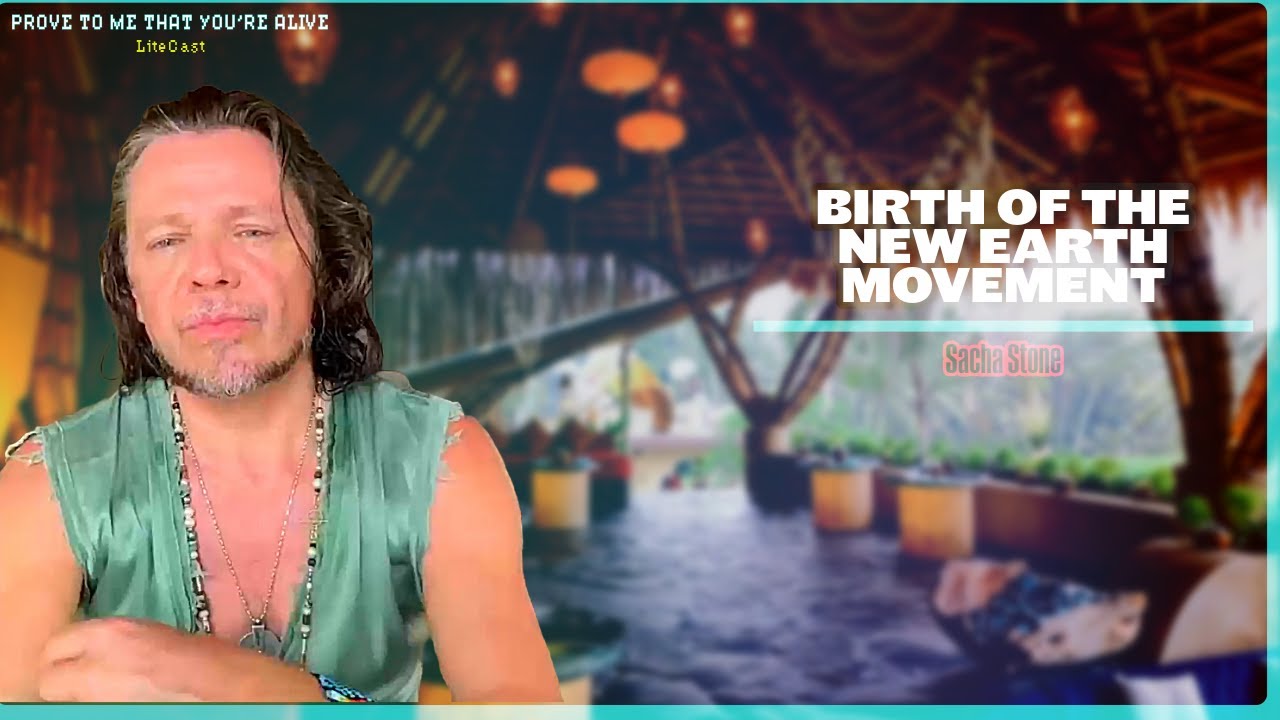 Sacha Stone Shares Deep Life Stories and How The New Earth Movement Was Founded