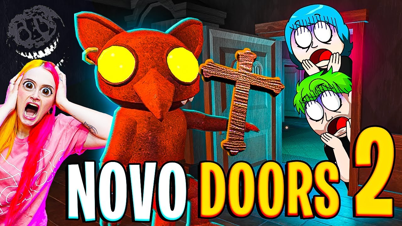 ROBLOX DOORS 2 👁️ JOGAMOS EM FAMÍLIA A NOVA ATUALIZAÇÃO ( Alec GO! )