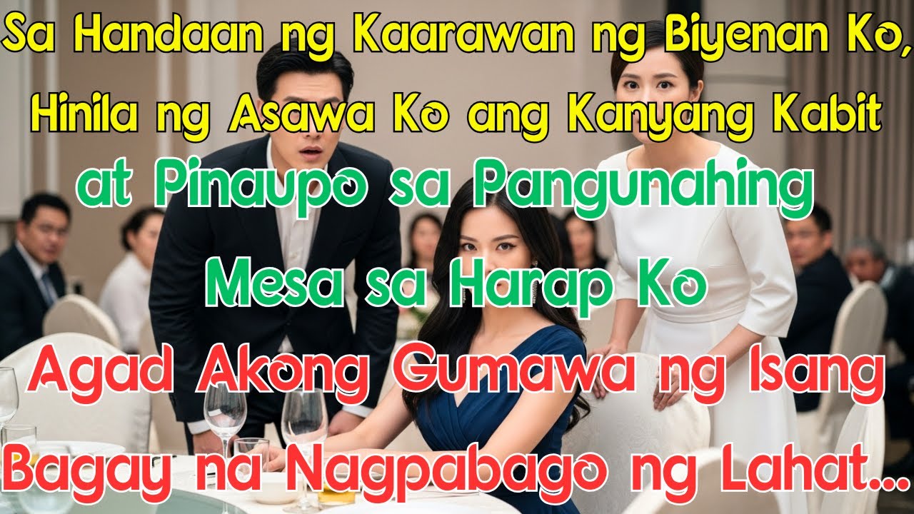 Sa Handaan ng Kaarawan ng Biyenan Ko, Hinila ng Asawa Ko ang Kanyang Kabit at Pinaupo sa Pangunahing