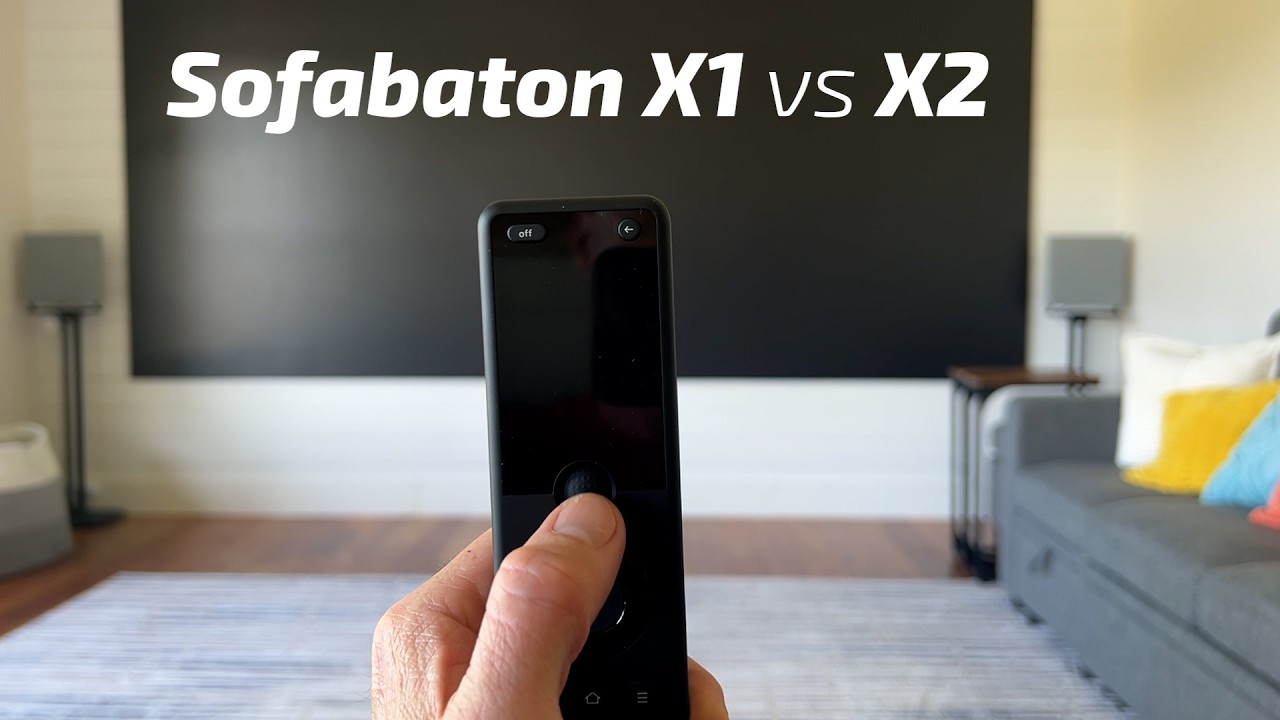 Универсальные пульты дистанционного управления Home Assistant - Sofabaton X1 и X2