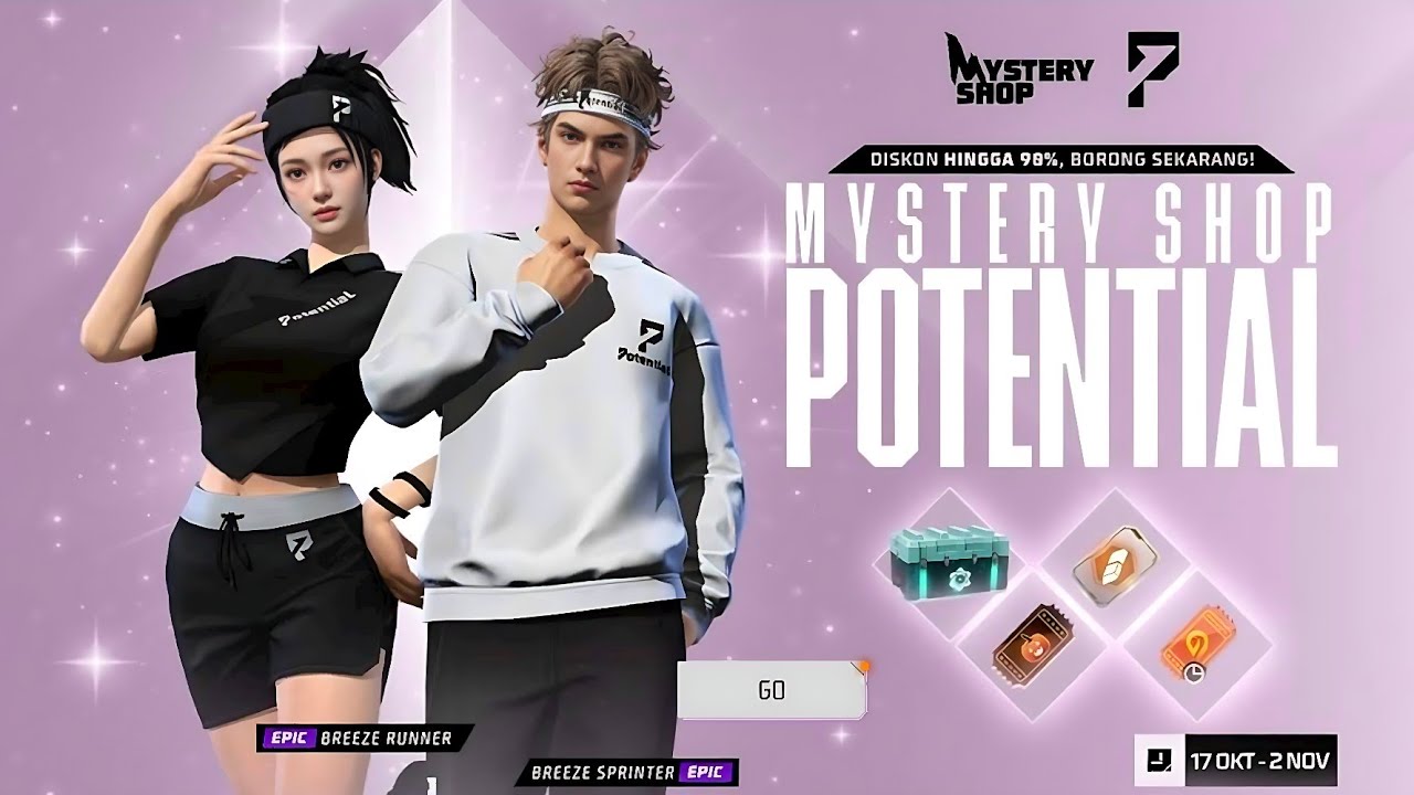 FF Indonesia Server, Mystery Shop, Exclusive Deal, Free Fire