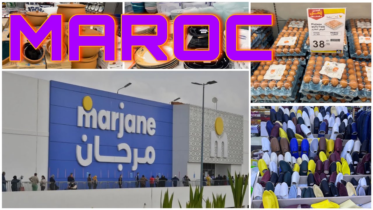 VISITE DE MARJANE AGADIR