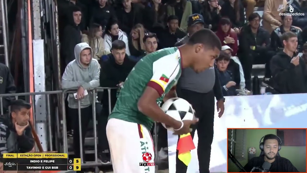 FINAL - Índio e Felipe x Tavinho e Gui BSB - Estação Open Xangrilá RS - React FTV Ep. 662