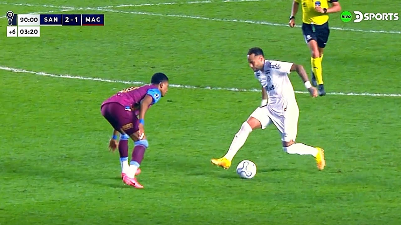 Exhibici&oacute;n de Neymar 🇧🇷🔥 4 asistencias | Santos vs Macar&aacute; 14/08/2026