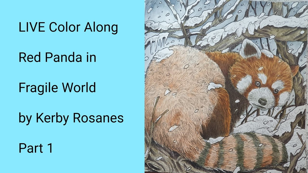LIVE Red Panda in Fragile World by Kerby Rosanes Part 1 | Plus Fur Tutorial