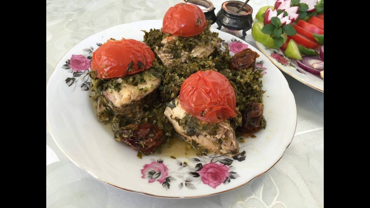 Azərbaycan mətbəxi--- BALIQ SIRDAĞI  Dietik və çox ləzzətli balıq yeməyi.