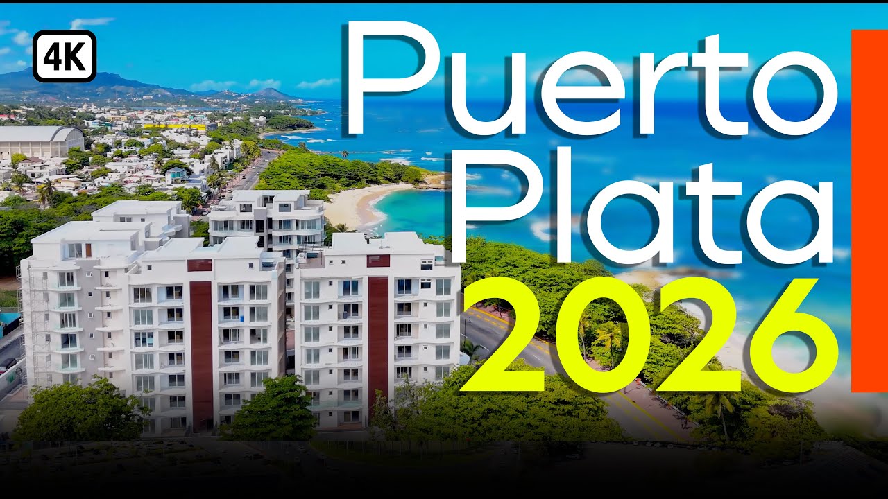 Estadio y nuevos edificios en Puerto Plata