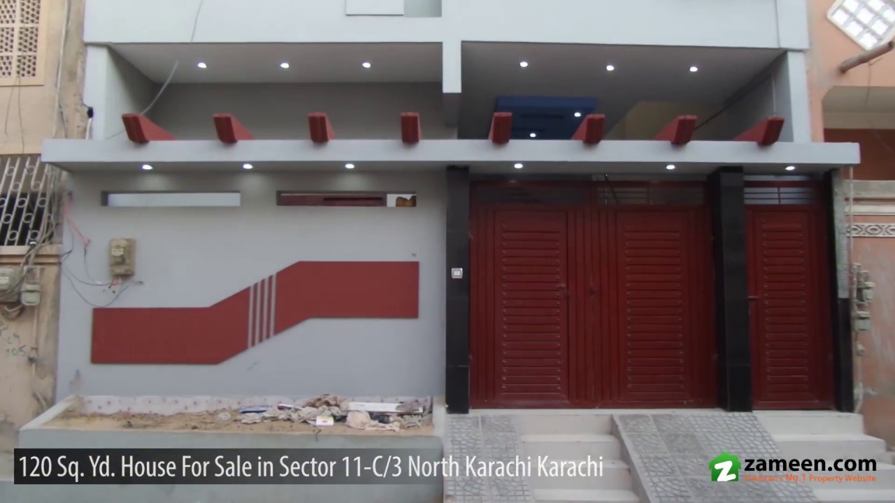 120 Sq. Yd. HOUSE FOR SALE IN SECTOR 11-C/3 NORTH KARACHI